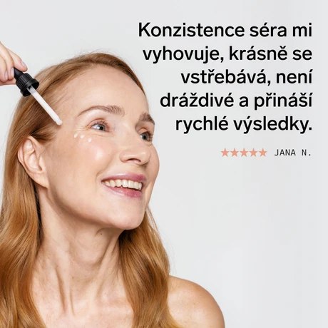 Noční retinalové sérum Night Renewal s 0,05 % retinalu & rostlinnými oleji 30 ml