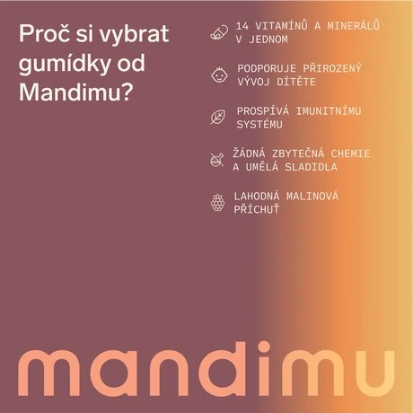 Gumoví multivit. medvídci pro děti 🐻