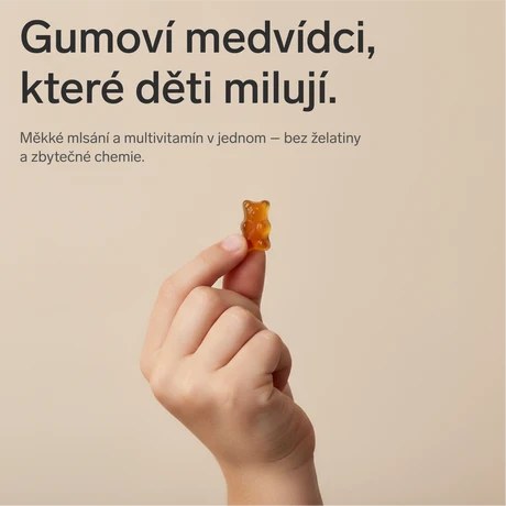 Gumoví multivit. medvídci pro děti 🐻