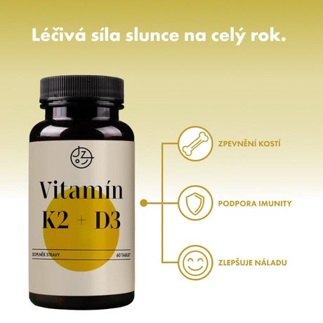 Vitamín K2+D3 (tablety)
